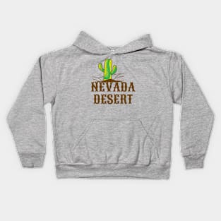 the nevada desert Kids Hoodie